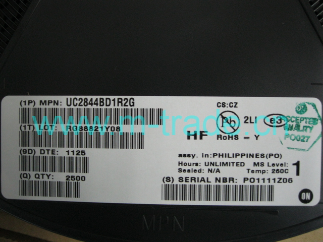 UC2844BD1R2G 深圳兆丰源科技全新原装现货 tel:0755-83084686 